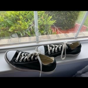 Black Low Top Converse